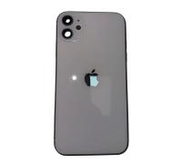 Корпус с Задней крышкой в сборе iPhone 11 (снятый, со шлейфами)( Белый)