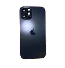 Корпус с Задней крышкой в сборе iPhone  12 Pro (снятый, со шлейфами)( Blue) (с потертостями)