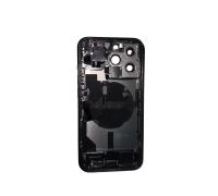 Корпус с Задней крышкой в сборе iPhone 13 Pro (снятый, со шлейфами)(Черный)