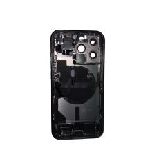 Корпус с Задней крышкой в сборе iPhone 13 Pro (снятый, со шлейфами)(Черный)