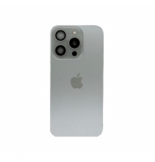 Задняя крышка для Apple iPhone 15 Pro (белый титан) Premium