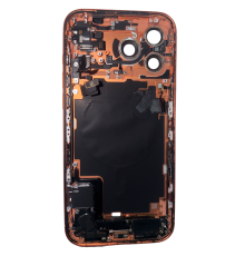 Корпус с Задней крышкой в сборе iPhone 17 ProMax Sim(снятый, со шлейфами)(orange) (Идеал.)