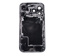 Корпус с Задней крышкой в сборе iPhone 17 Pro Sim(снятый, со шлейфами)(silver) (Идеал.)