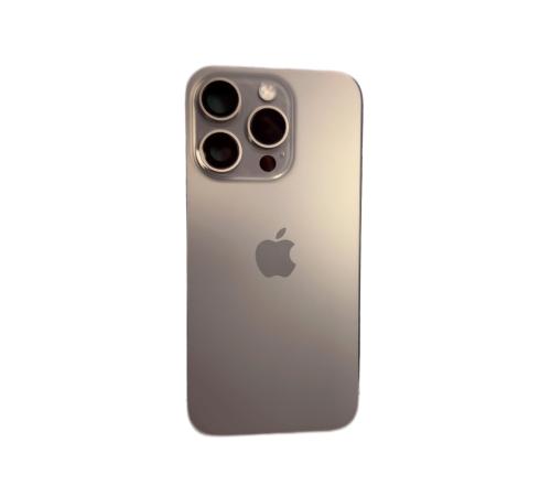 Корпус в сборе iPhone 15 Pro (снятый, со шлейфами)(Natural) Идеал.