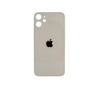 Задняя крышка для Apple iPhone 12 mini (белый) (с широким отверстием) (Premium)