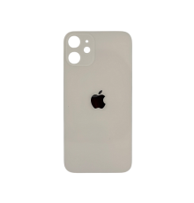 Задняя крышка для Apple iPhone 12 mini (белый) (с широким отверстием) (Premium)