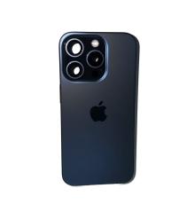 Корпус в сборе iPhone 15 Pro eSim(снятый, со шлейфами)(Blue) с потертостями