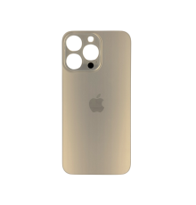 Задняя крышка для Apple iPhone 13 Pro(золотой) (с широким отверстием) (Premium)