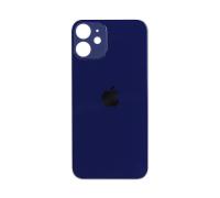 Задняя крышка для Apple iPhone 12 (синий) (с широким отверстием) (Premium)