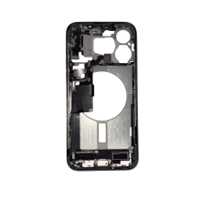 Средняя часть корпуса iPhone 15 Pro Max (со шлейфами Натуральный) с Разбора (с потертостями)