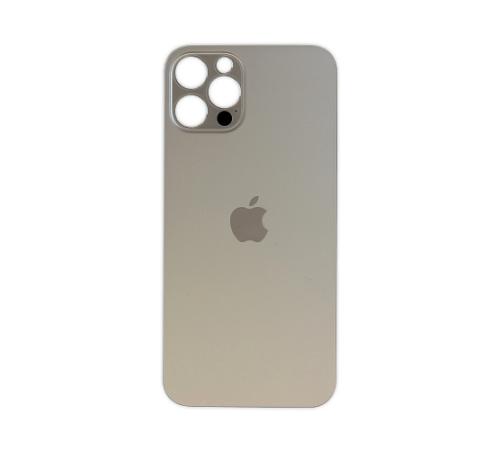 Задняя крышка для Apple iPhone 12 Pro (золотой) (с широким отверстием) (Premium)
