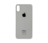 Задняя крышка для Apple iPhone X (белый) (с широким отверстием) (Premium)