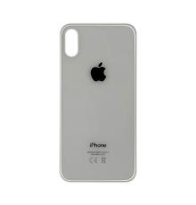 Задняя крышка для Apple iPhone X (белый) (с широким отверстием) (Premium)