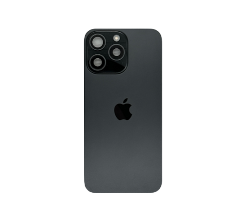 Задняя крышка для Apple iPhone 15 ProMax (черный титан) Premium