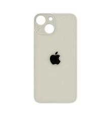 Задняя крышка для Apple iPhone 13 (белый) (с широким отверстием) (Premium)