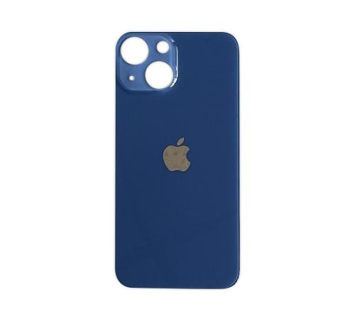 Задняя крышка для Apple iPhone 13 (голубой) (с широким отверстием) (Premium)