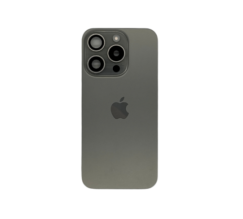 Задняя крышка для Apple iPhone 15 Pro (натуральный титан) New Premium