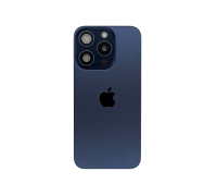Задняя крышка для Apple iPhone 15 Pro (синий титан) Premium