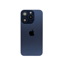 Задняя крышка для Apple iPhone 15 Pro (синий титан) Premium