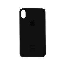 Задняя крышка для Apple iPhone XS (серый) (с широким отверстием) (Premium)