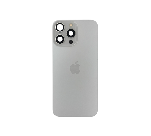Задняя крышка для Apple iPhone 16 ProMax (белый титан) c Разбора(Идеал)