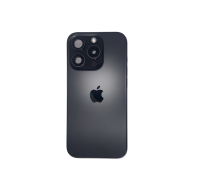 Корпус с Задней крышкой в сборе iPhone 15 pro (снятый, со шлейфами)(Black)