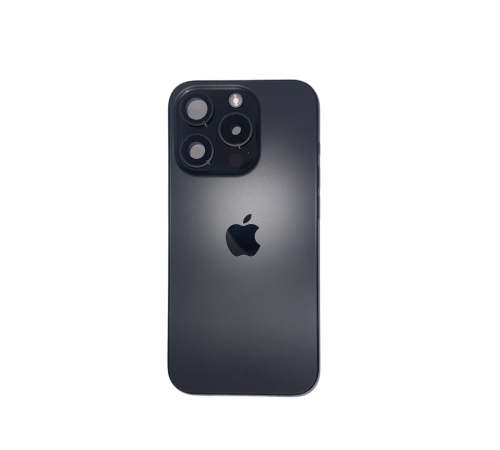 Корпус с Задней крышкой в сборе iPhone 15 pro (снятый, со шлейфами)(Black)