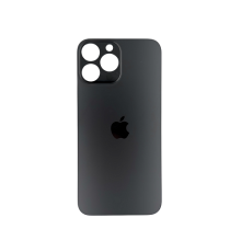 Задняя крышка для Apple iPhone 13 ProMax(графит) (с широким отверстием) (Premium)