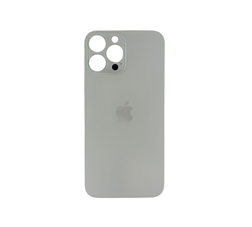 Задняя крышка для Apple iPhone 13 ProMax(серебристый) (с широким отверстием) (Premium)