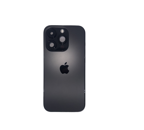 Корпус с Задней крышкой в сборе iPhone 14 Pro (снятый, со шлейфами)(Graphite)
