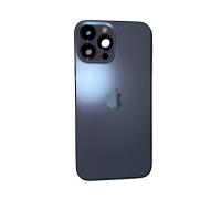 Корпус с задней крышкой в сборе iPhone 13 ProMax (снятый, со шлейфами)(голубой)