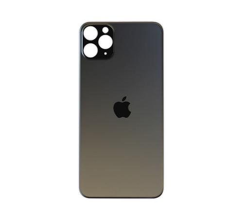 Задняя крышка для Apple iPhone 11 ProMax(серый) (с широким отверстием) (Premium)
