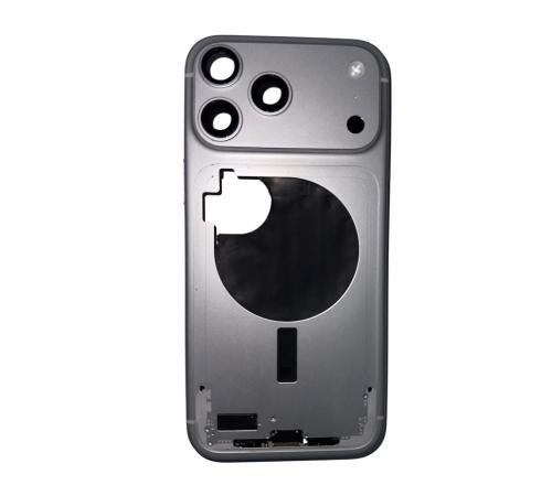 Средняя часть корпуса iPhone 17 Pro Max (со шлейфами Серебристый, идеал.) с Разбора